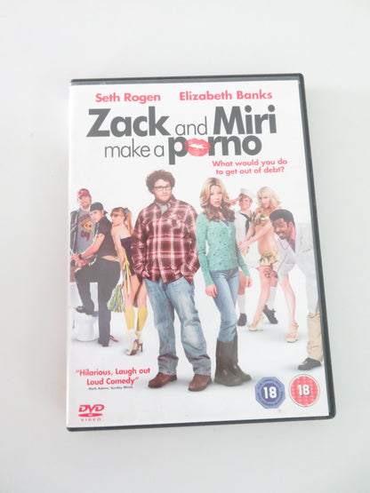 Zack and Miri Make a Porno (DVD) Seth Rogen Elizabeth Banks 2008 Region 2