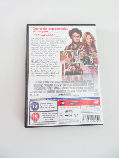 Zack and Miri Make a Porno (DVD) Seth Rogen Elizabeth Banks 2008 Region 2