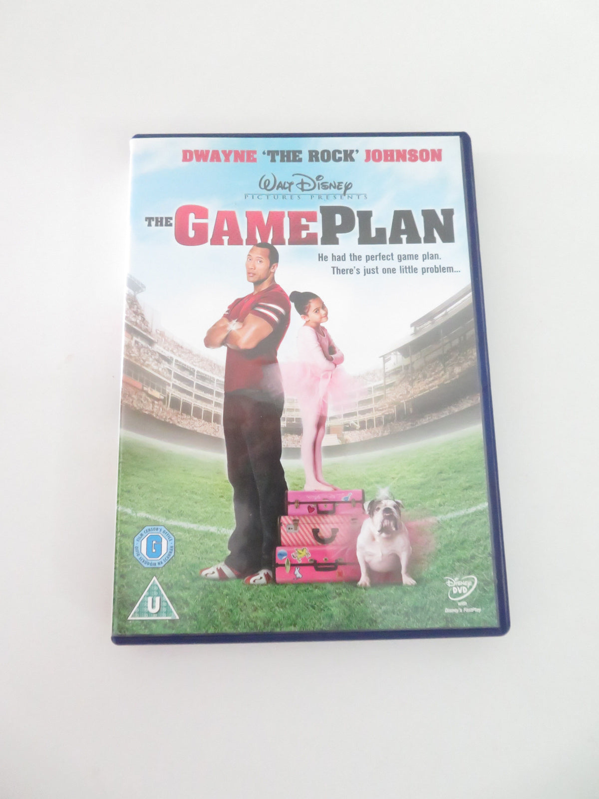 The Game Plan (DVD) Disney Dwayne Johnson Kyra Sedgwick 2007 Region 2