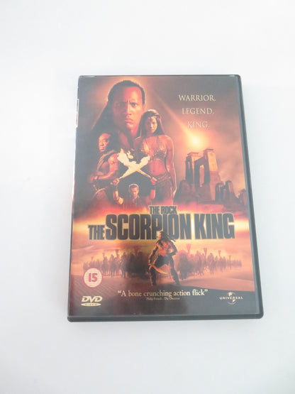 The Scorpion King (DVD) Dwayne 'The Rock' Johnson 2002 Region 2