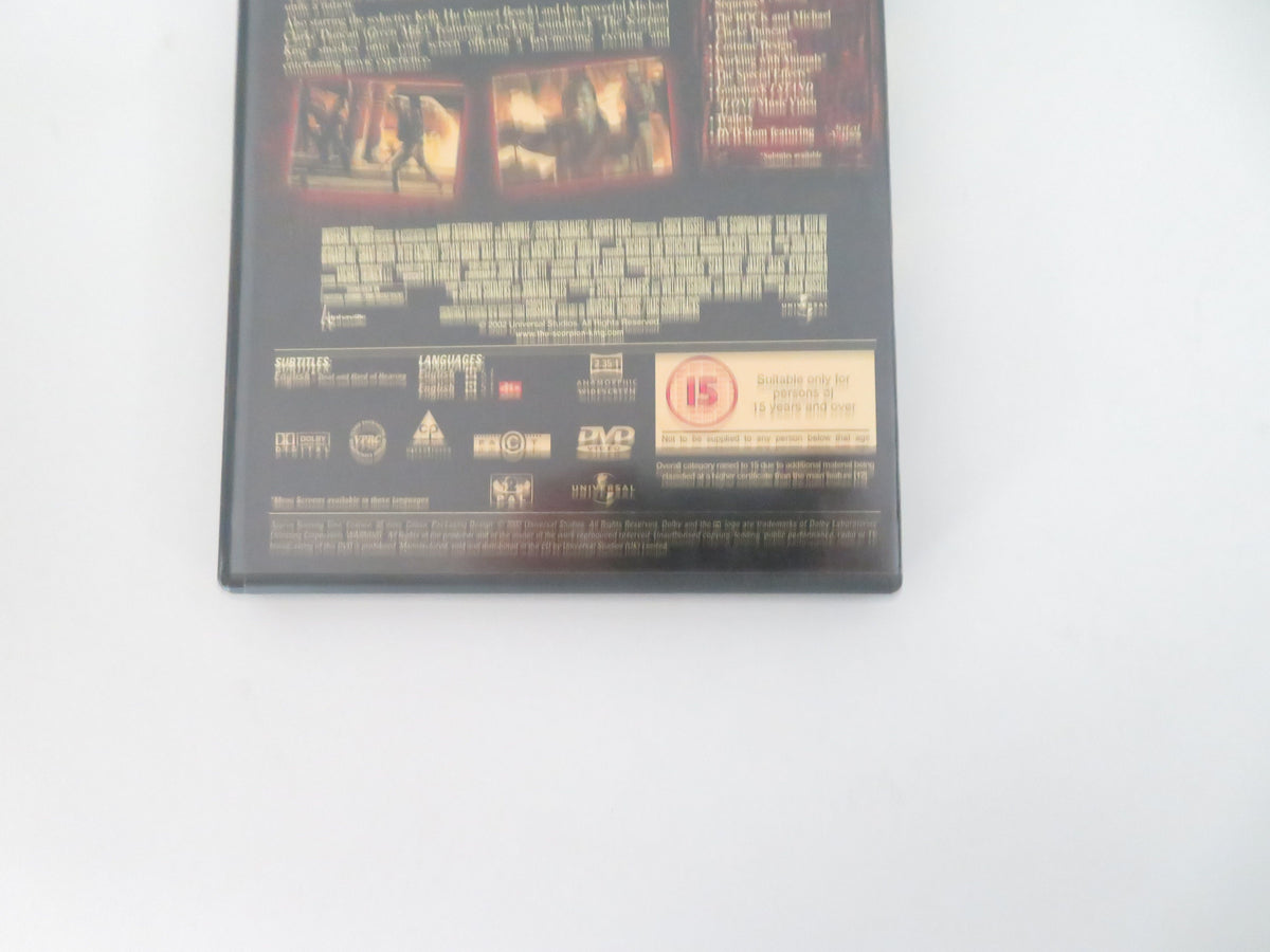 The Scorpion King (DVD) Dwayne 'The Rock' Johnson 2002 Region 2