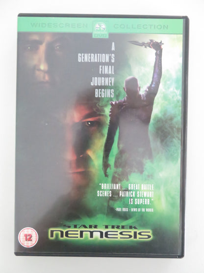 Star Trek: Nemesis (DVD) Patrick Stewart Jonathan Frakes 2002 Region 2