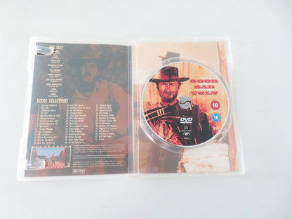 The Good, the Bad and the Ugly (DVD) Clint Eastwood Eli Wallach 1967 Region 2
