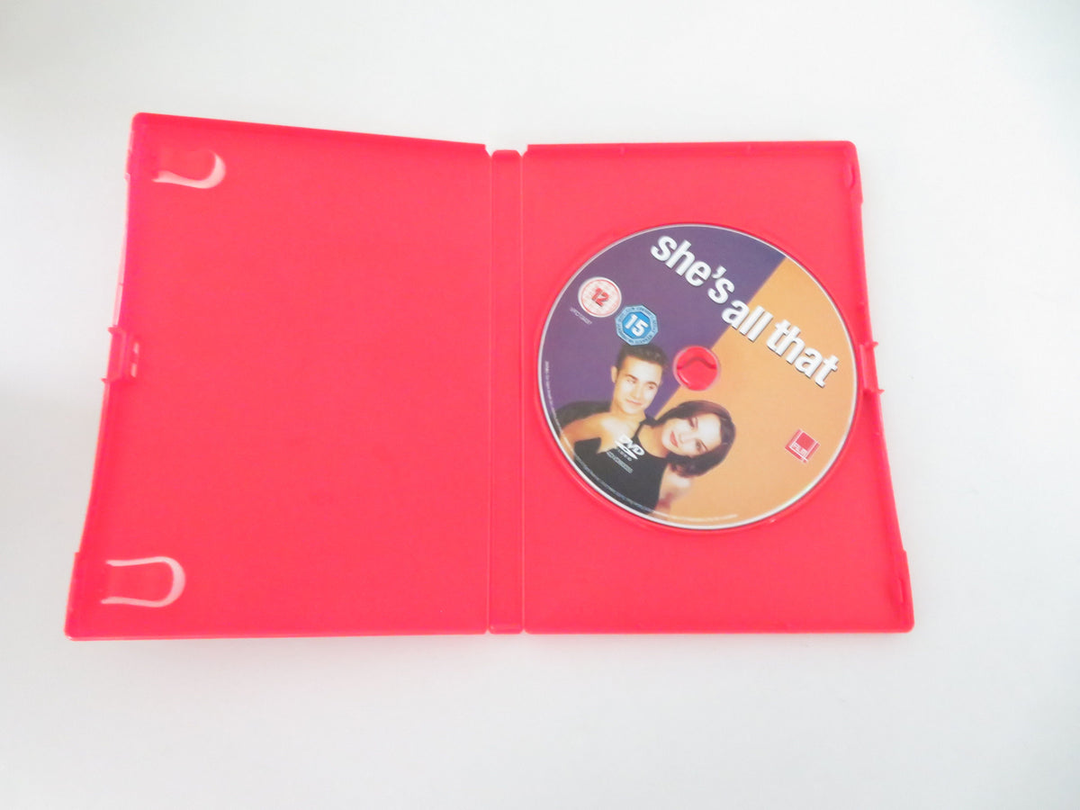 She's All That (DVD) Freddie Prinze Jr. Rachael Leigh Cook 1999 Region 2