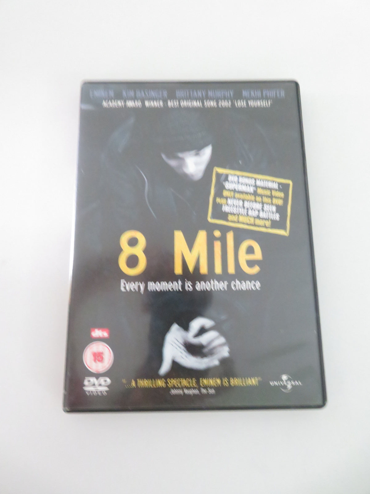 8 Mile - C (DVD) Eminem Brittany Murphy Kim Basinger 2002 Region 2,4