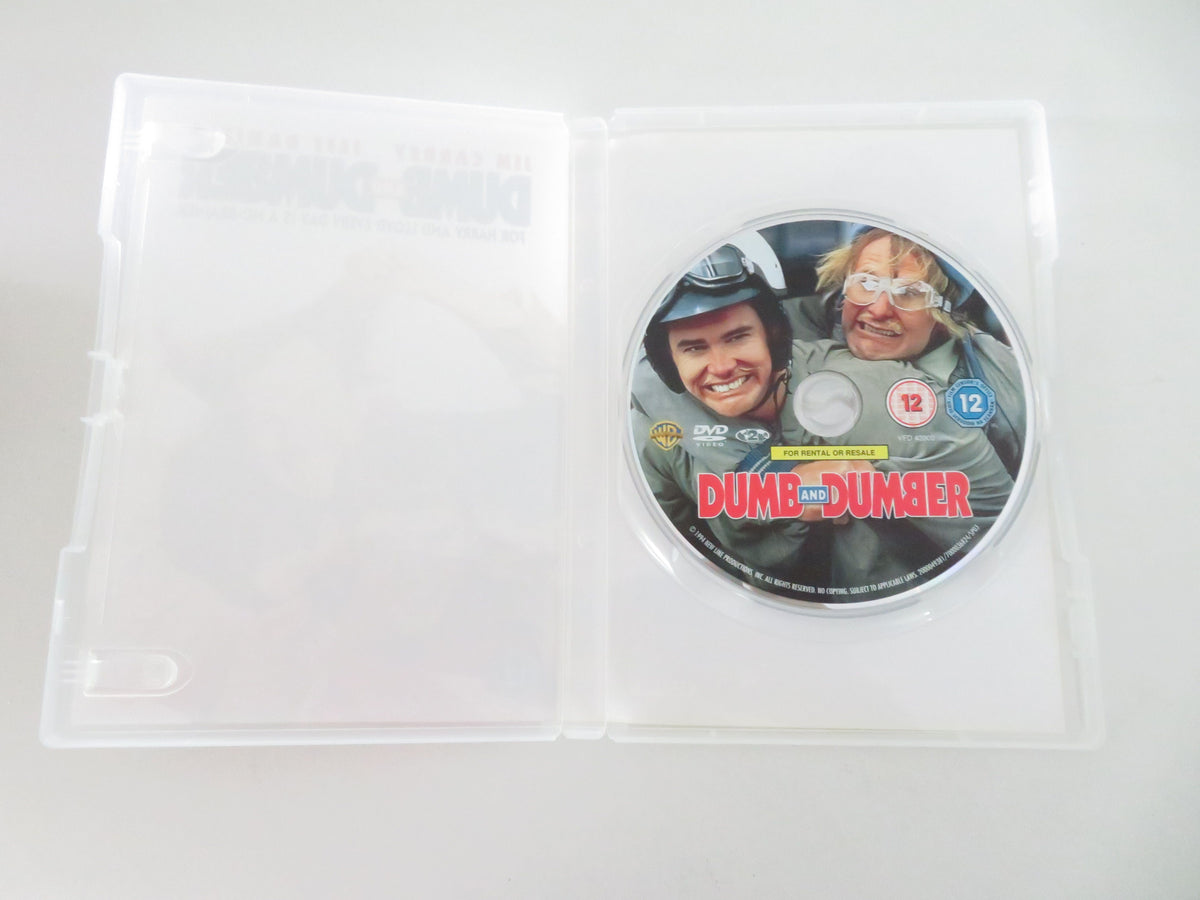 Dumb and Dumber - B (DVD) Jim Carrey Jeff Daniels Lauren Holly 1994 Region 2
