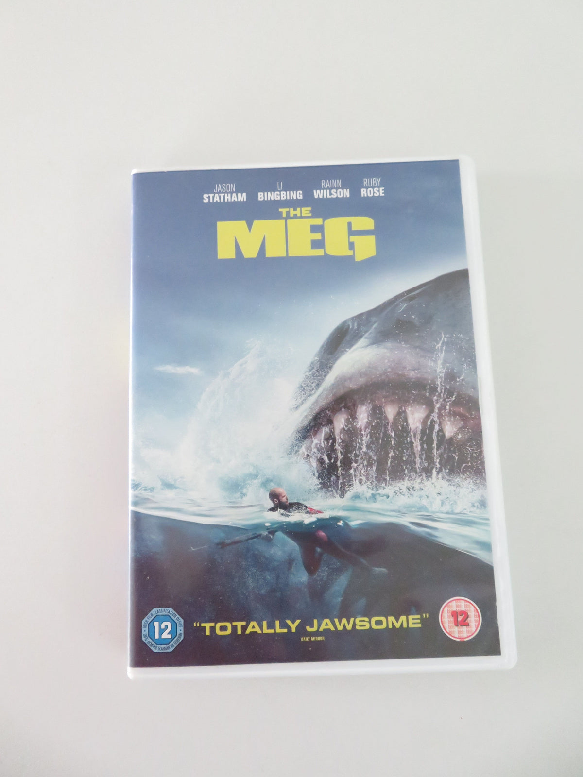 The Meg (DVD)Jason Statham Bingbing Li Rainn Wilson 2018 Region 2