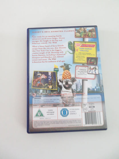The Wild (DVD) Disney Kiefer Sutherland Jim Belushi Eddie Izzard 2006 Region 2