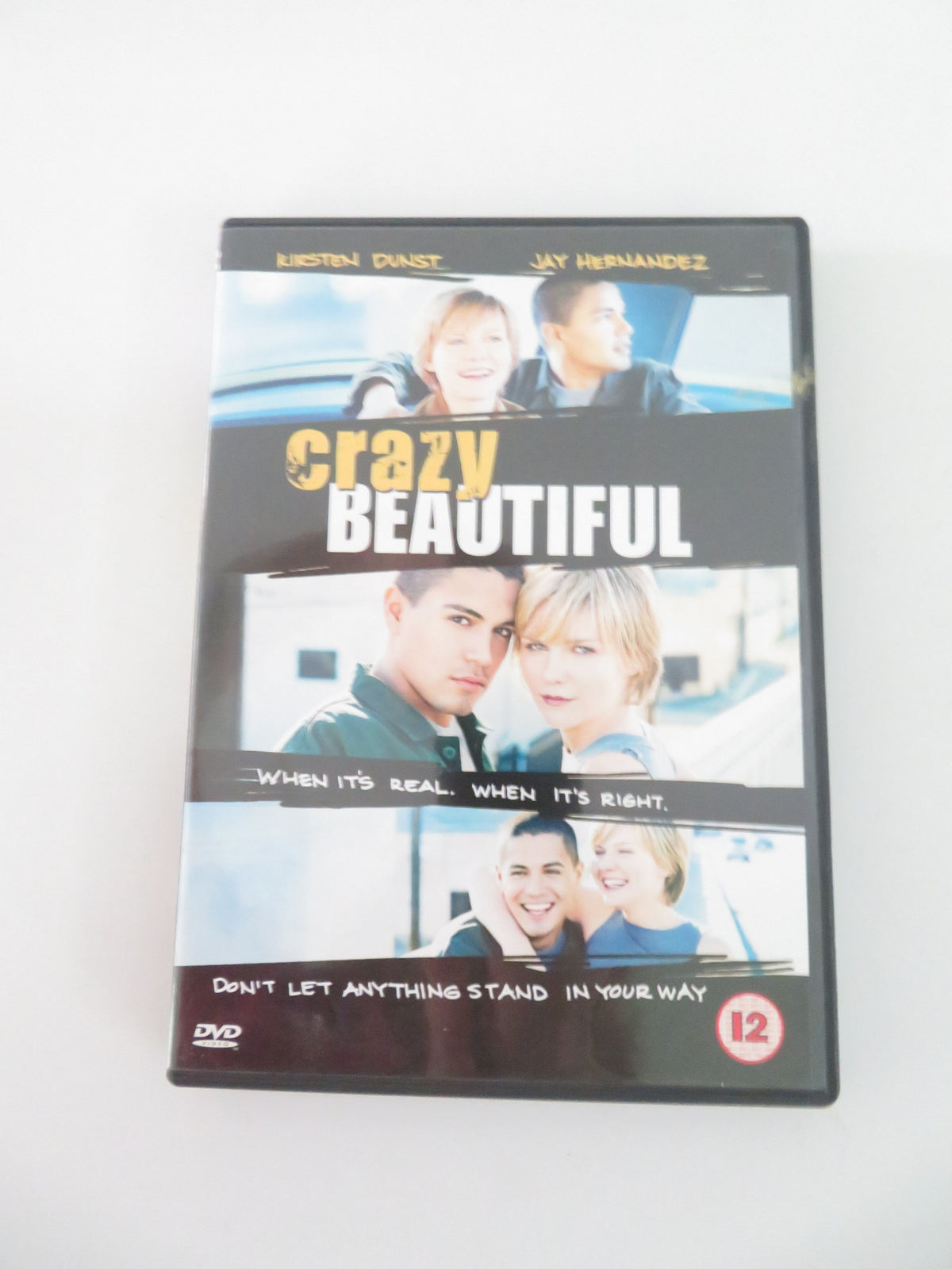 Crazy Beautiful (DVD) Kirsten Dunst Jay Hernandez 2001 Region 2