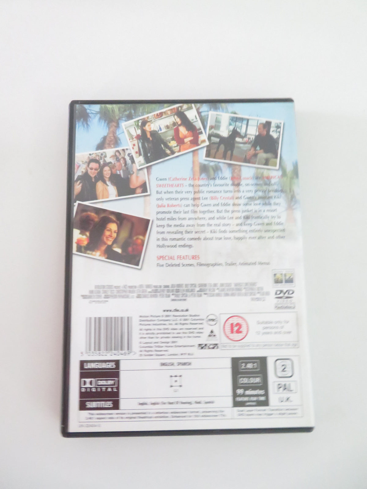 America's Sweethearts (DVD) Julia Roberts John Cusack 2001 Region 2