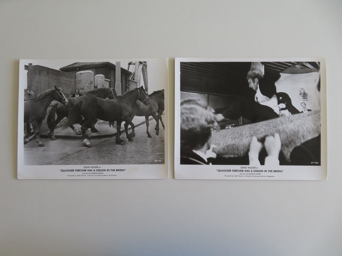 Quackser Fortune Has a Cousin in the Bronx Movie Still Photo Lot Of 12 1970