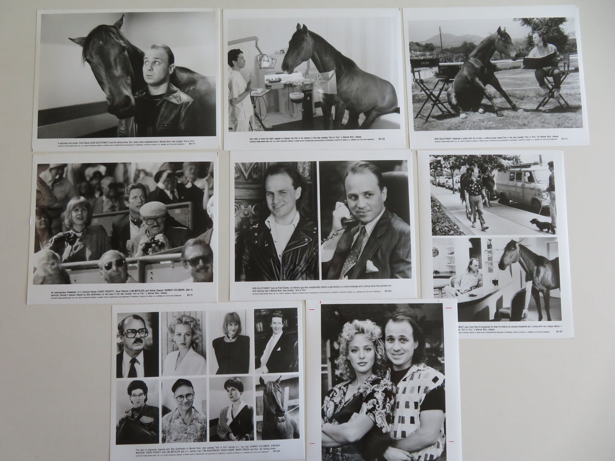 Hot to Trot Movie Still Photo Lot Of 8 Bobcat Goldthwait John Candy 1988