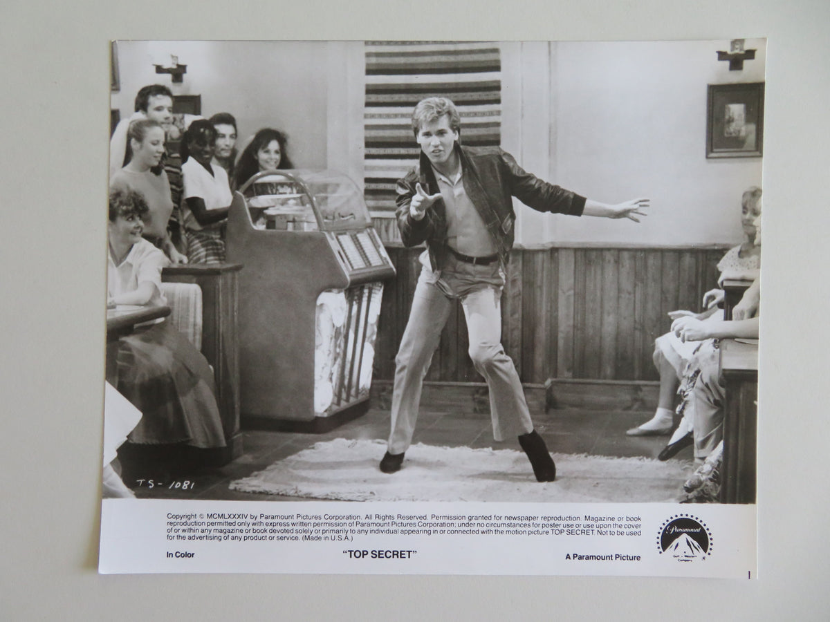 Top Secret! Movie Still Photo Lot Of 6 Val Kilmer Omar Sharif 1984