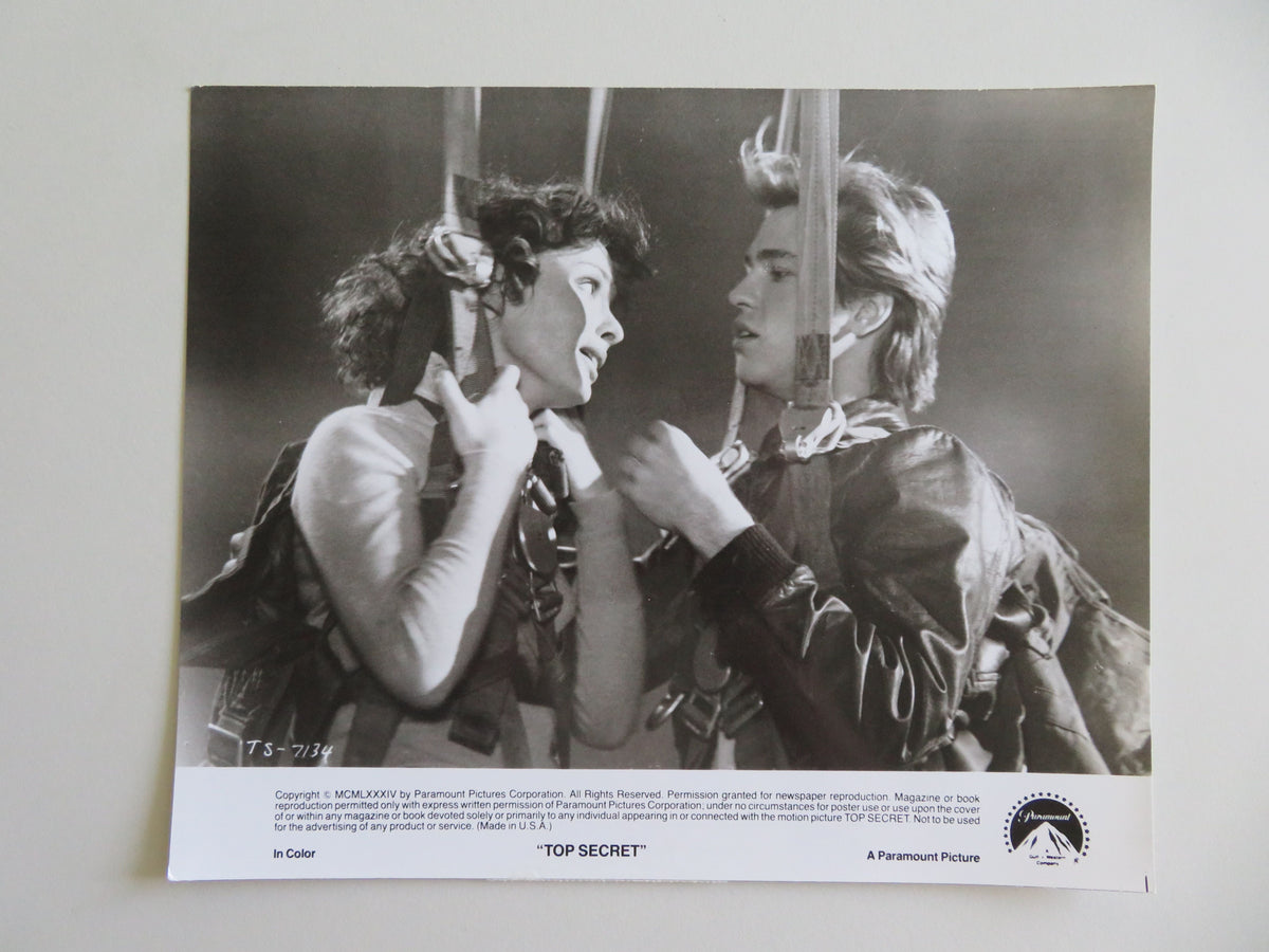 Top Secret! Movie Still Photo Lot Of 6 Val Kilmer Omar Sharif 1984