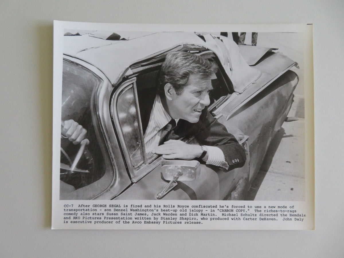 Carbon Copy Movie Still Photo Lot Of 5 George Segal Denzel Washington 1981