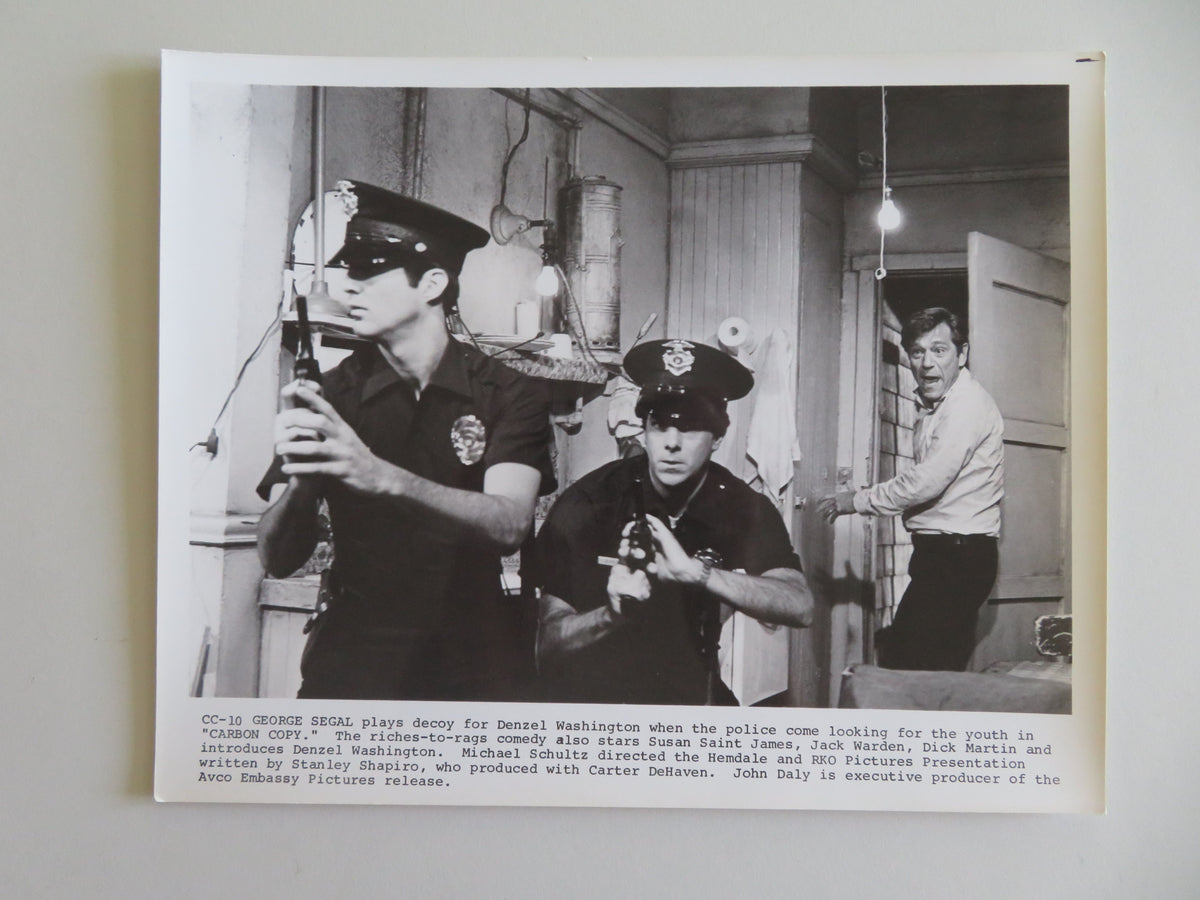 Carbon Copy Movie Still Photo Lot Of 5 George Segal Denzel Washington 1981