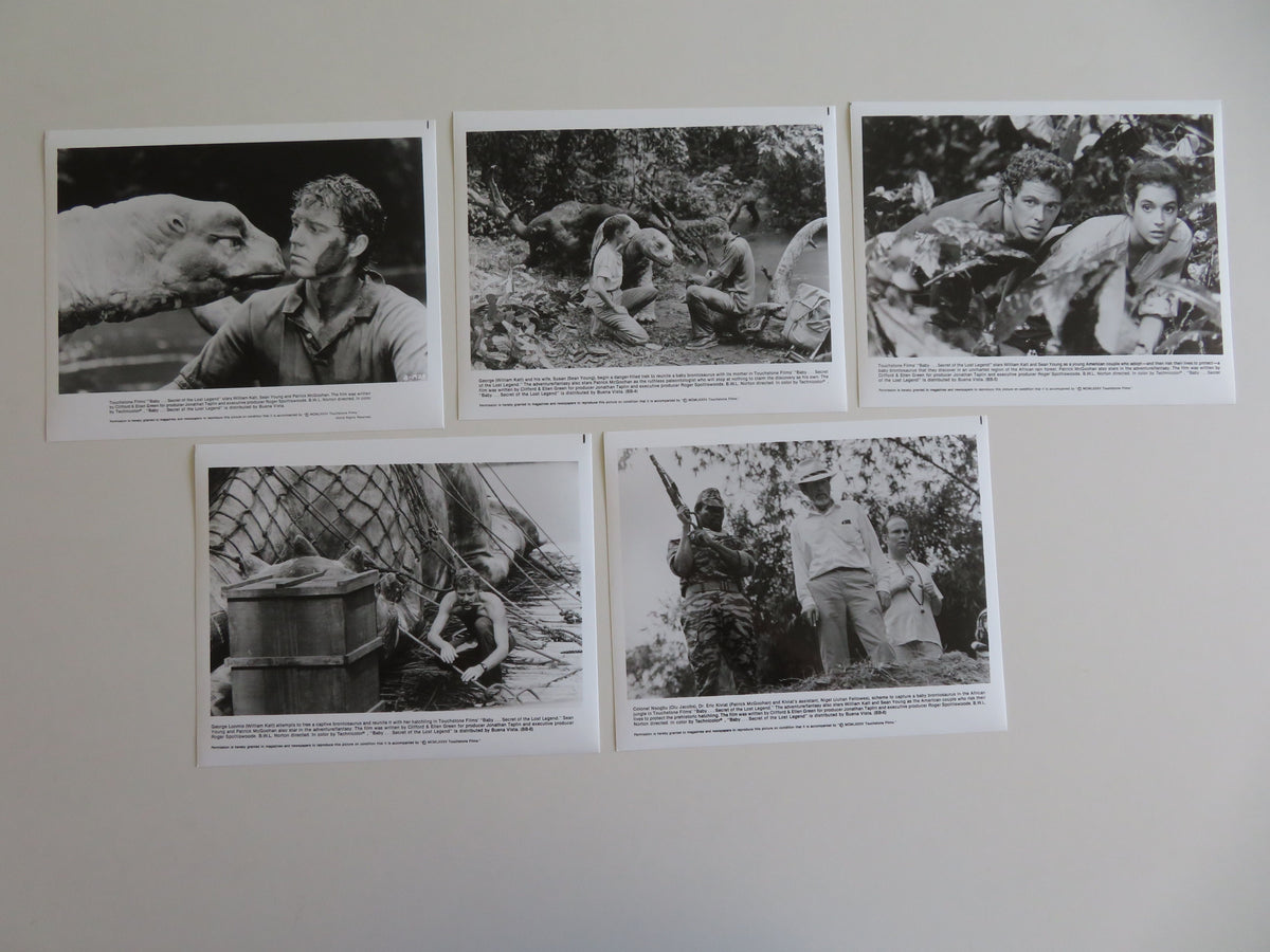 Baby: Secret of the Lost Legend -B Movie Still Photo Lot Of 5 William Katt 1985