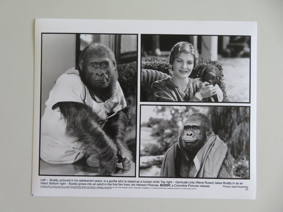 Buddy Movie Still Photo Lot Of 7 Robbie Coltrane Alan Cumming Rene Russo 1997