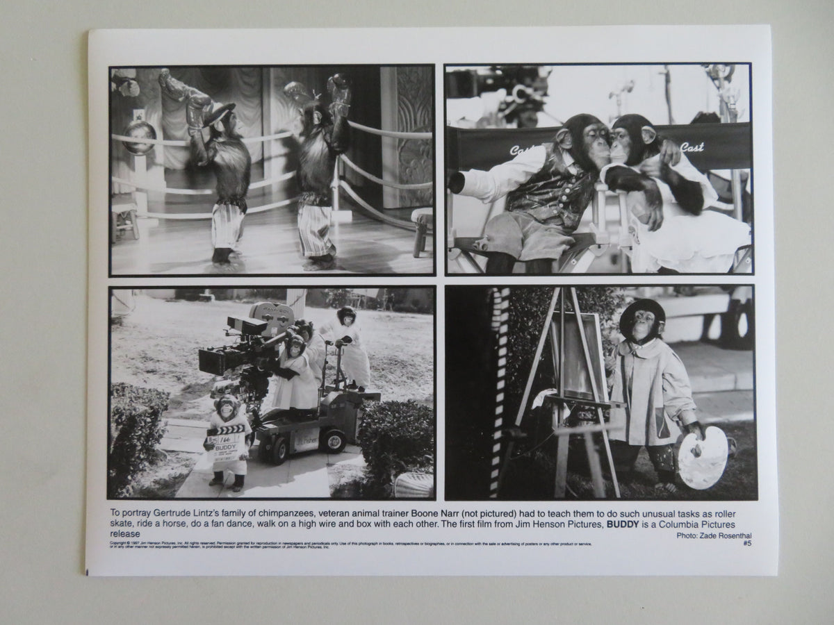 Buddy Movie Still Photo Lot Of 7 Robbie Coltrane Alan Cumming Rene Russo 1997