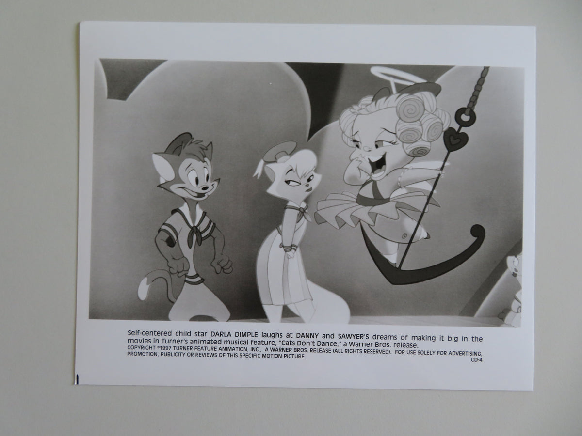 Cats Don't Dance Movie Still Photo Lot Of 3 Scott Bakula Natalie Cole 1997