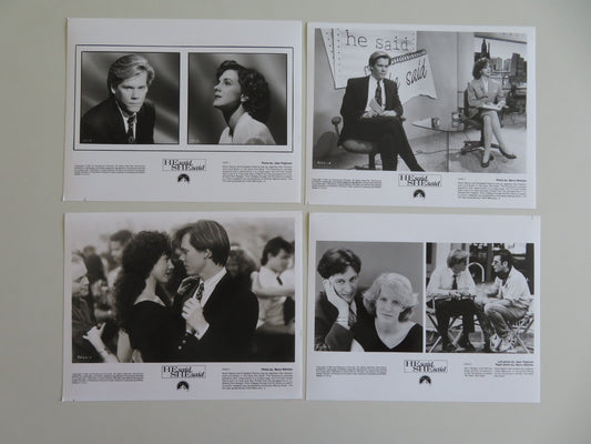He Said, She Said Movie Still Photo Lot Of 4 Kevin Bacon Elizabeth Perkins 1991