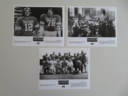 Necessary Roughness Movie Still Photo Lot Of 3 Scott Bakula Sinbad 1991