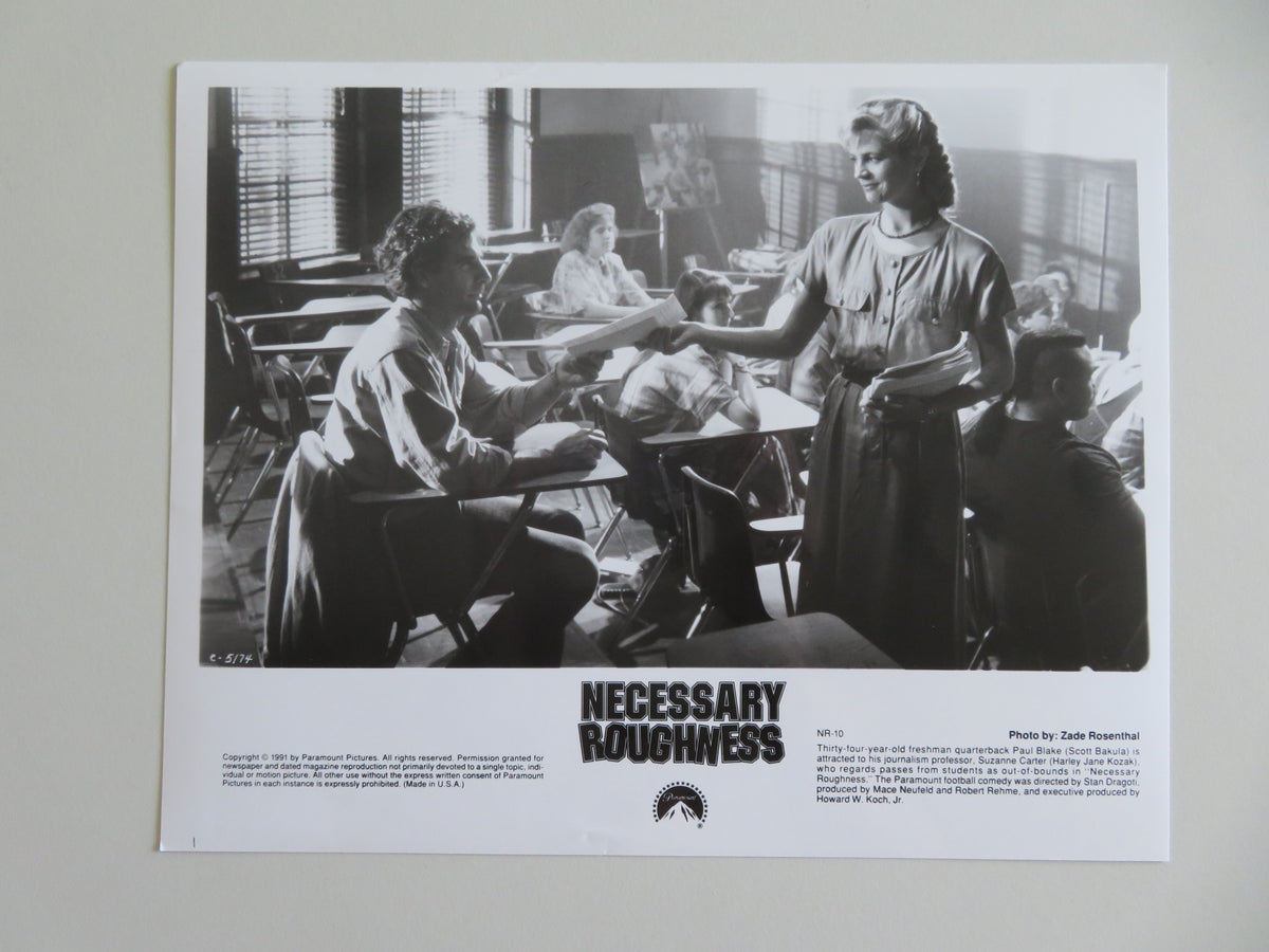 Necessary Roughness Movie Still Photo Lot Of 3 Scott Bakula Sinbad 1991