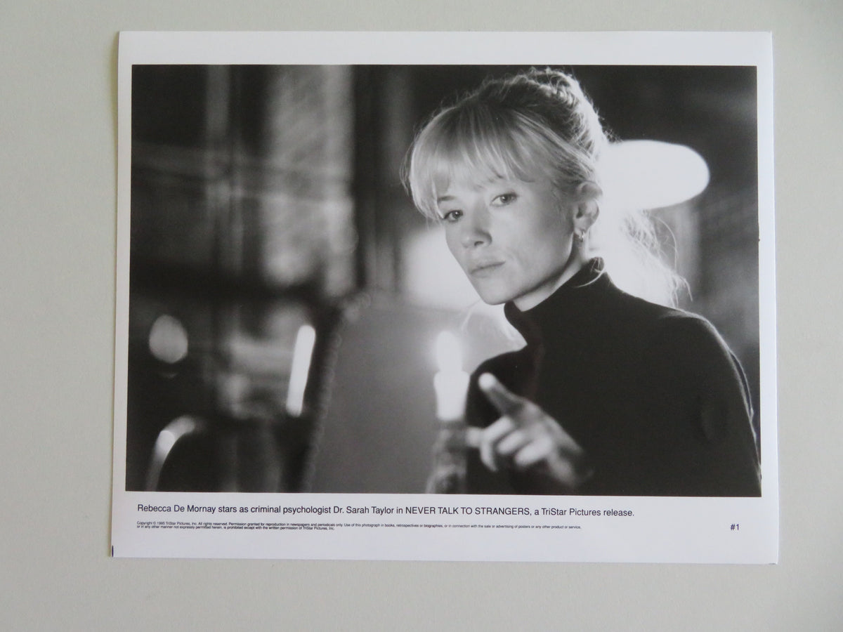 Never Talk to Strangers Movie Still Photo Lot Of 4 Rebecca De Mornay 1995