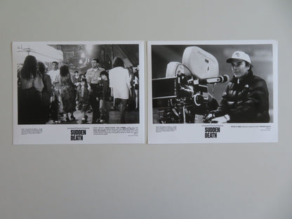 Sudden Death Movie Still Photo Lot Of 2 Jean-Claude Van Damme Powers Boothe 1995
