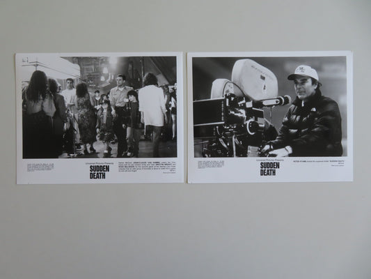 Sudden Death Movie Still Photo Lot Of 2 Jean-Claude Van Damme Powers Boothe 1995