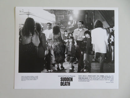 Sudden Death Movie Still Photo Lot Of 2 Jean-Claude Van Damme Powers Boothe 1995