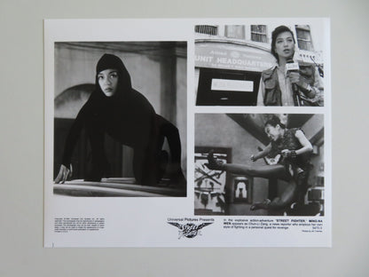 Street Fighter Movie Still Photo Lot Of 2 Min-Na Wen Raul Julia 1994