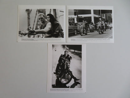 Stone Cold Movie Still Photo Lot Of 3 Brian Bosworth Lance Henriksen 1991