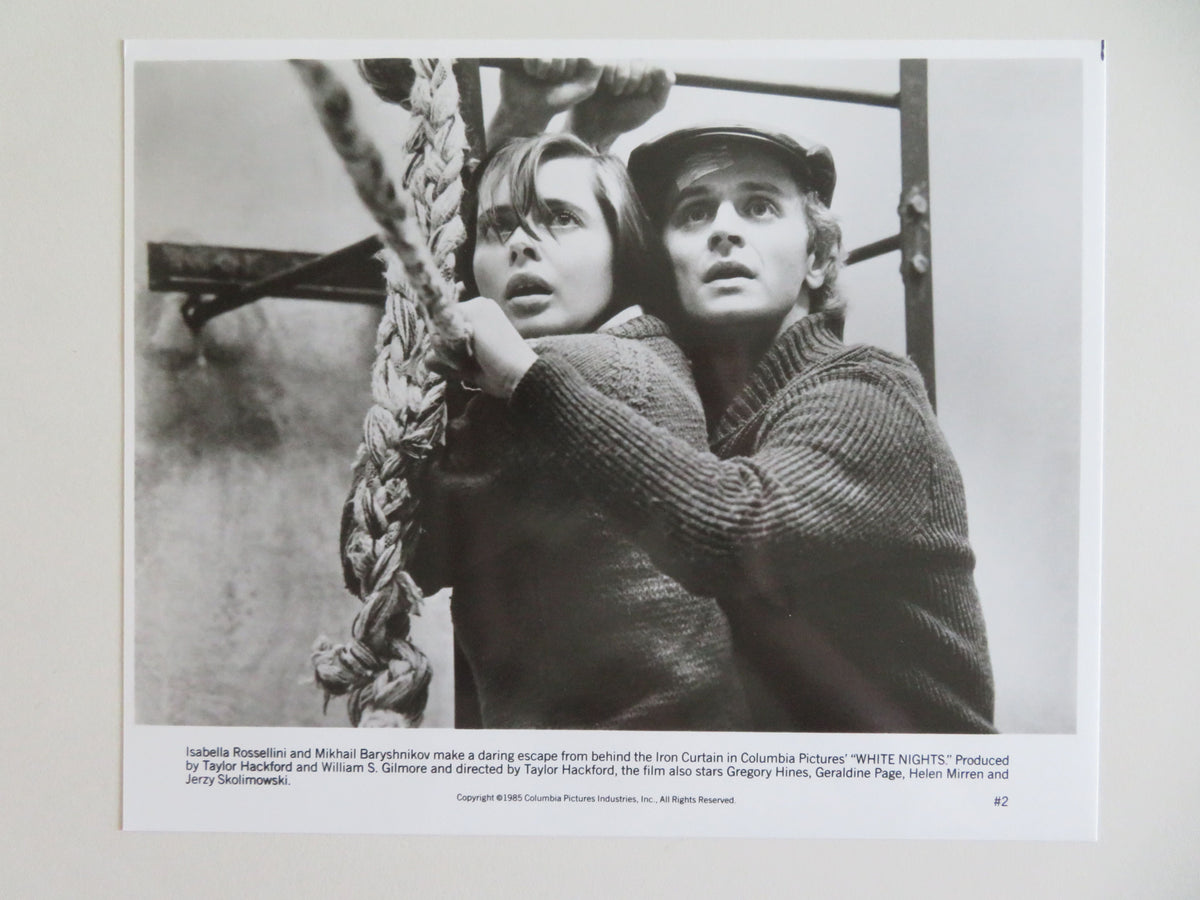 White Nights Movie Still Photo Lot Of 7 Mikhail Baryshnikov I. Rossellini 1985