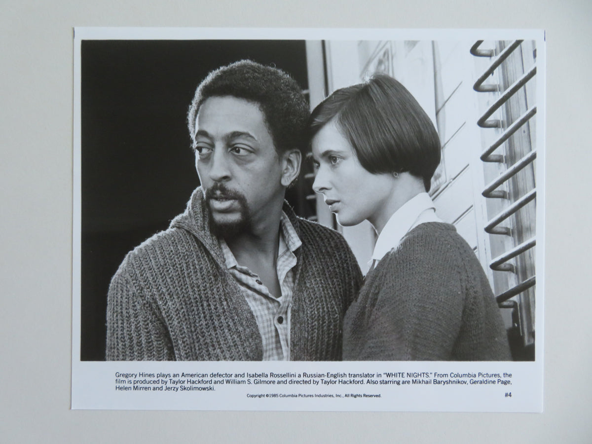 White Nights Movie Still Photo Lot Of 7 Mikhail Baryshnikov I. Rossellini 1985