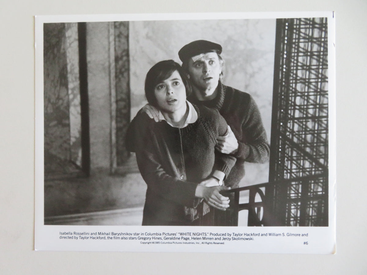 White Nights Movie Still Photo Lot Of 7 Mikhail Baryshnikov I. Rossellini 1985