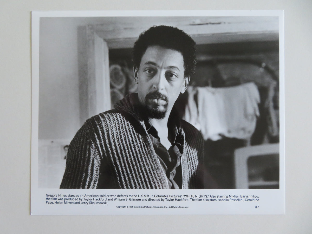 White Nights Movie Still Photo Lot Of 7 Mikhail Baryshnikov I. Rossellini 1985
