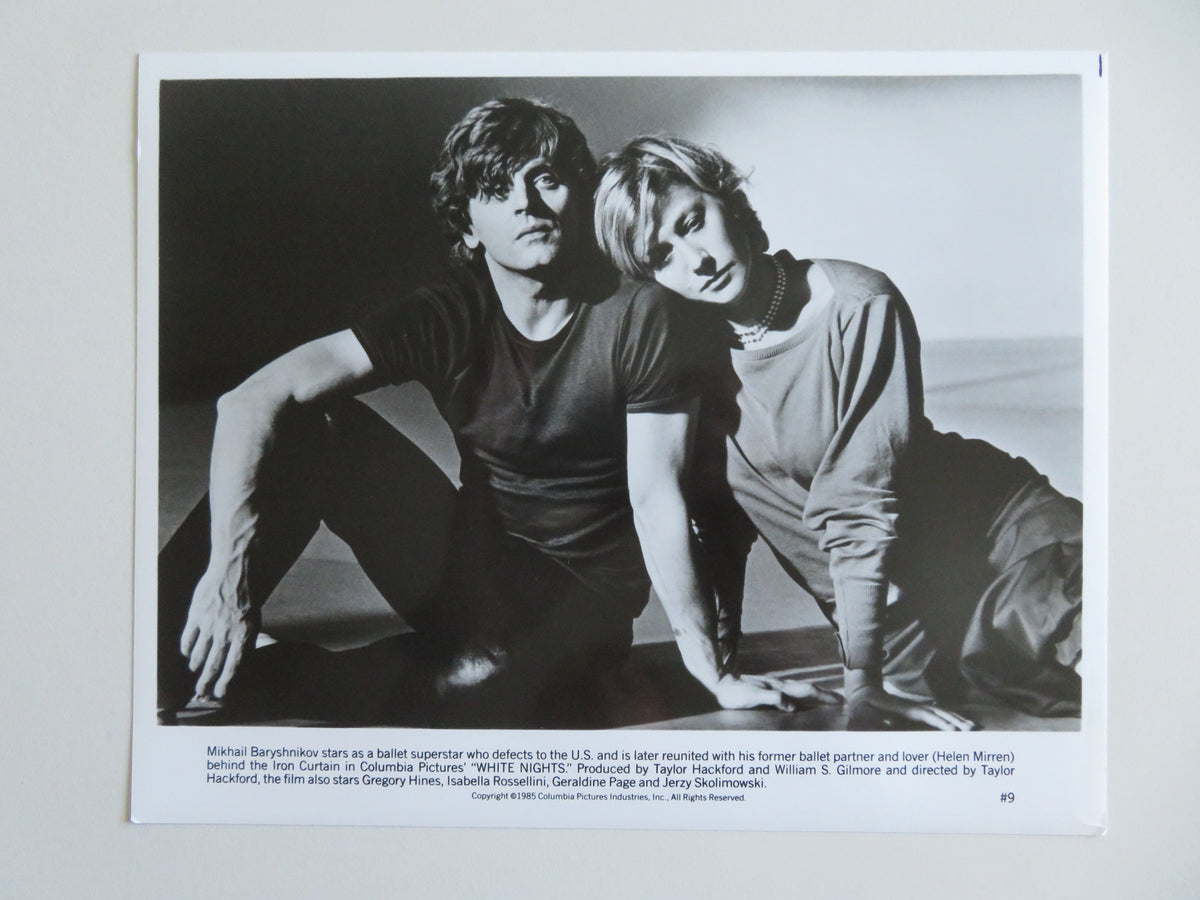 White Nights Movie Still Photo Lot Of 7 Mikhail Baryshnikov I. Rossellini 1985