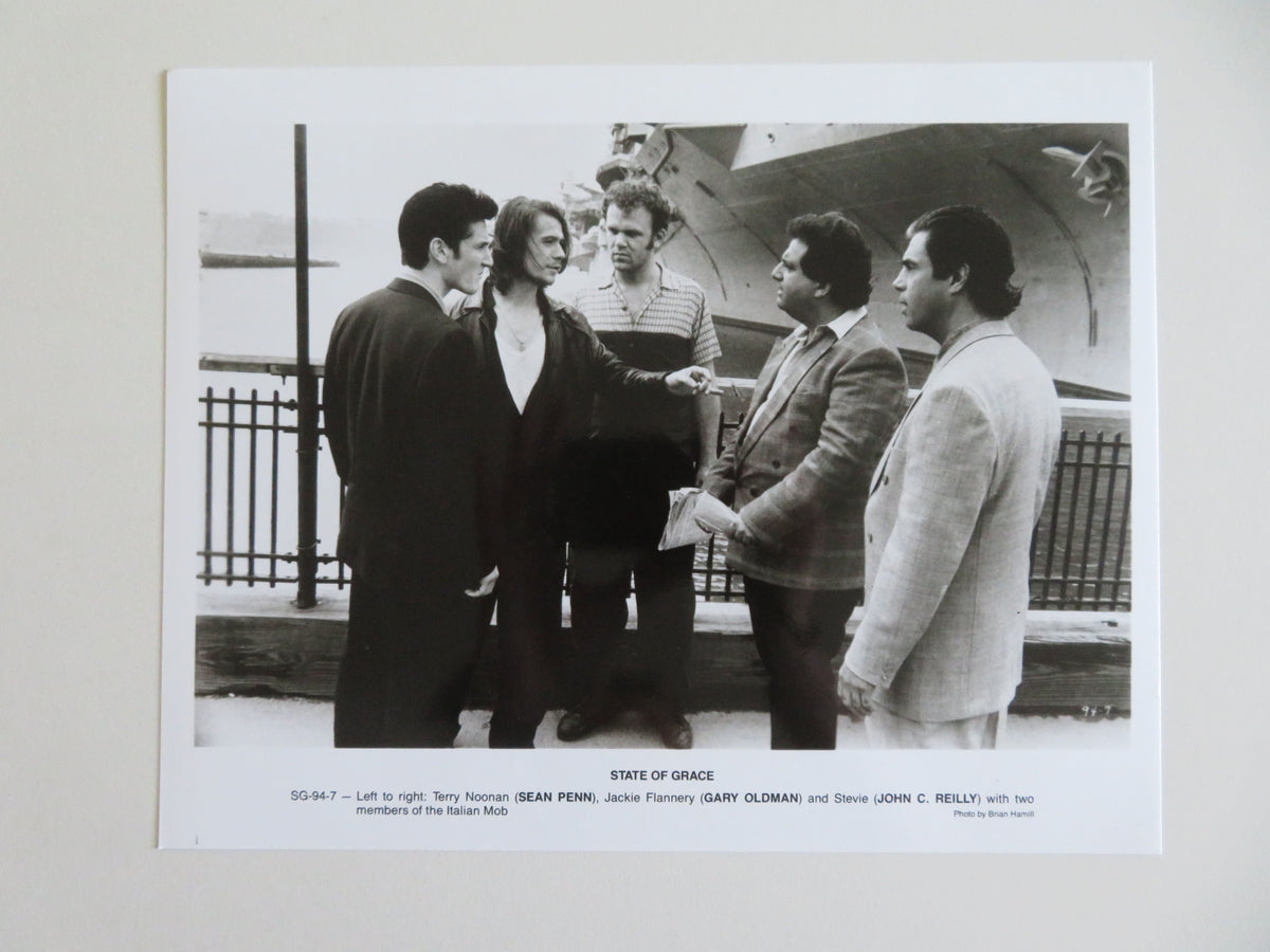 State of Grace Movie Still Photo Lot Of 2 Sean Penn Ed Harris Gary Oldman 1990