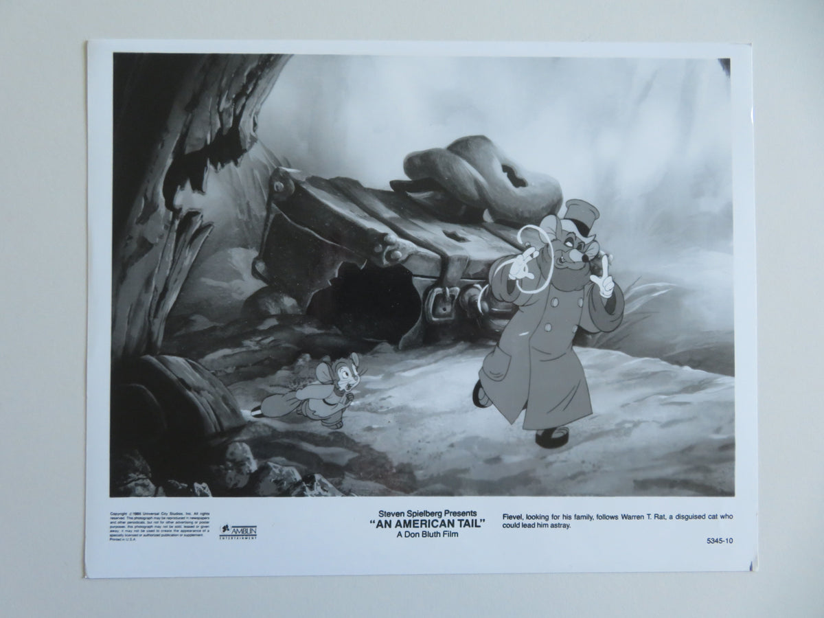 An American Tail Movie Still Photo Lot Of 10 Dom DeLuise C. Plummer 1986