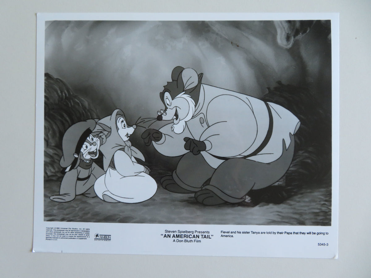 An American Tail Movie Still Photo Lot Of 10 Dom DeLuise C. Plummer 1986