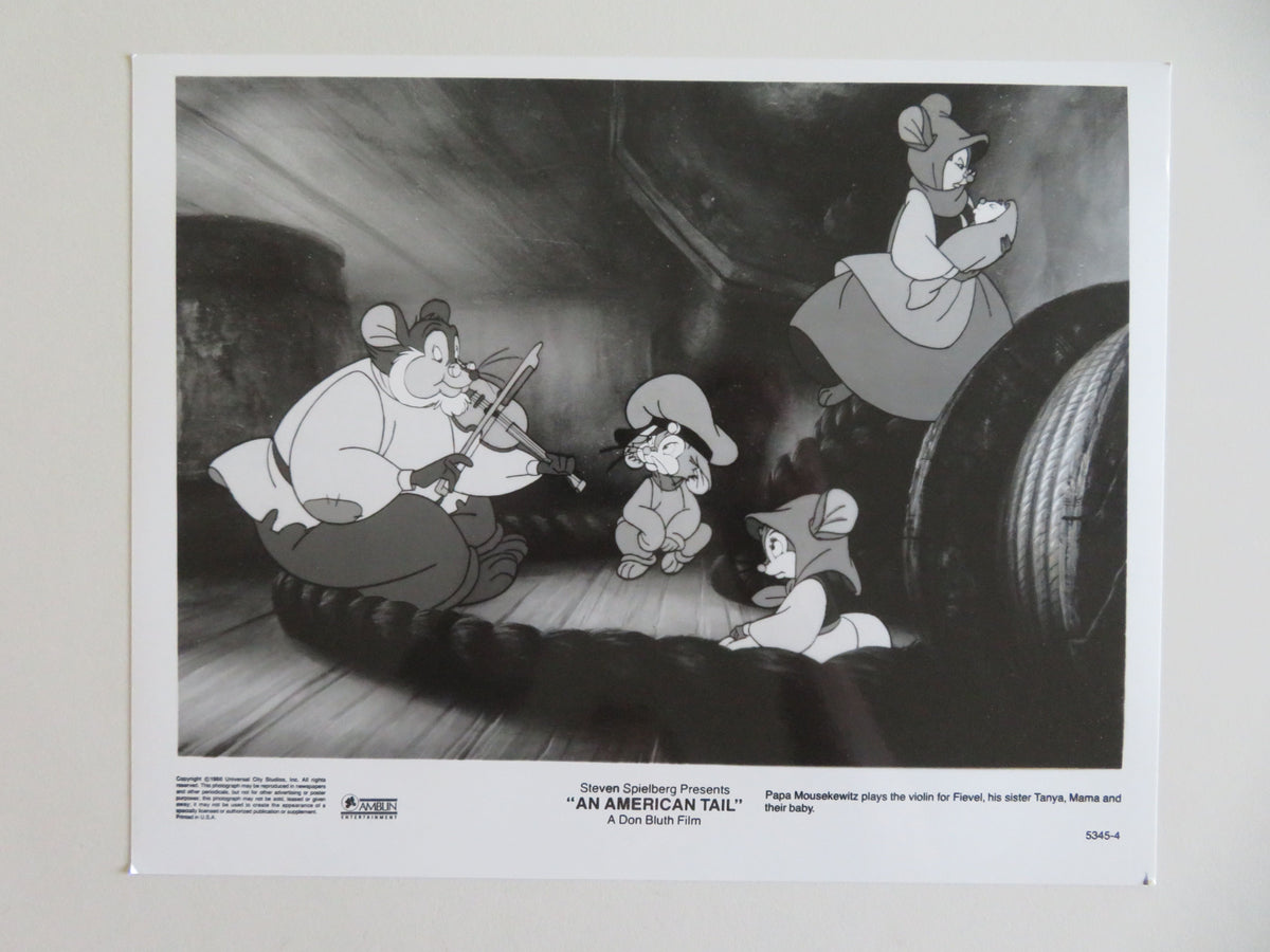 An American Tail Movie Still Photo Lot Of 10 Dom DeLuise C. Plummer 1986