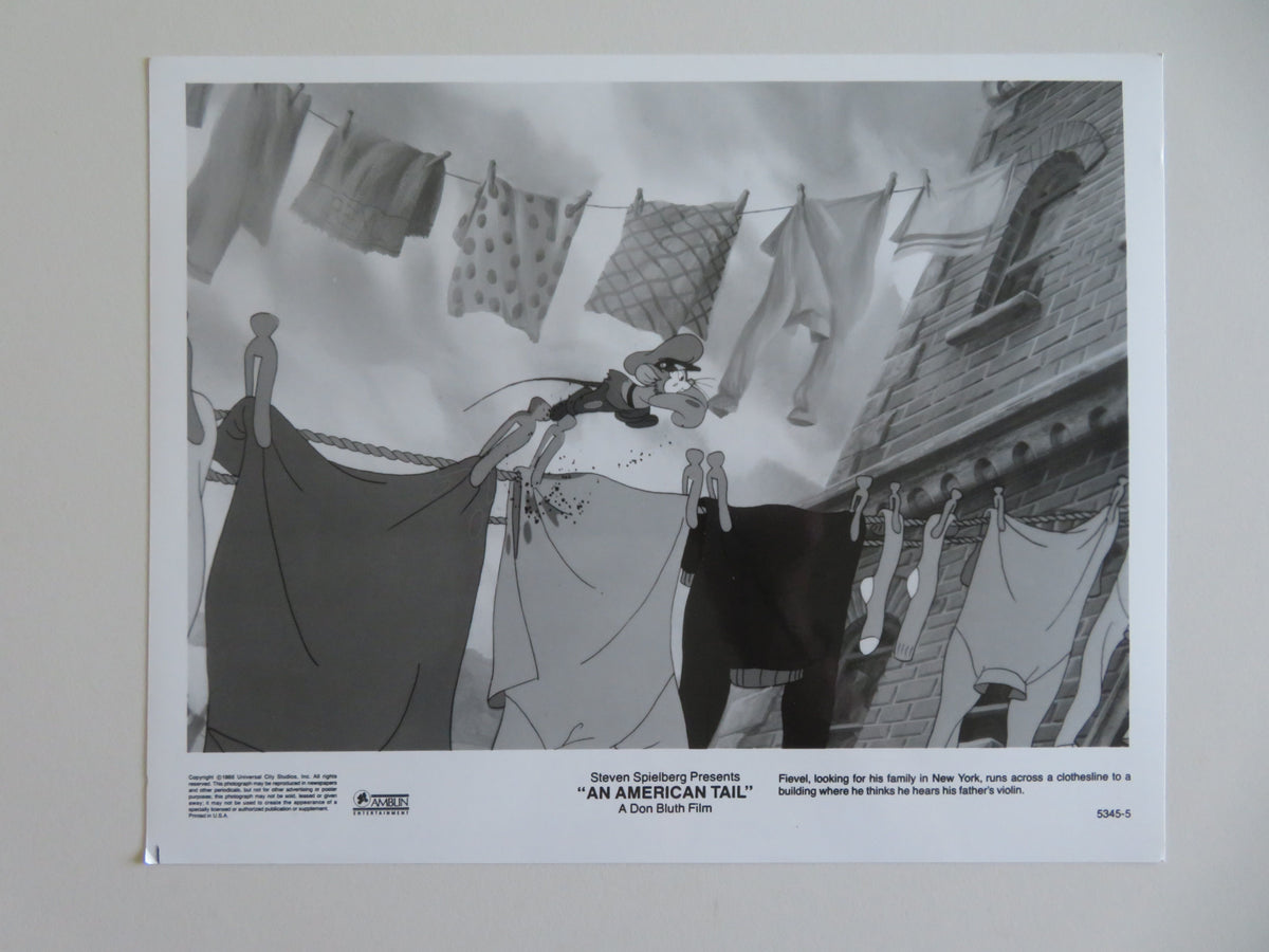 An American Tail Movie Still Photo Lot Of 10 Dom DeLuise C. Plummer 1986