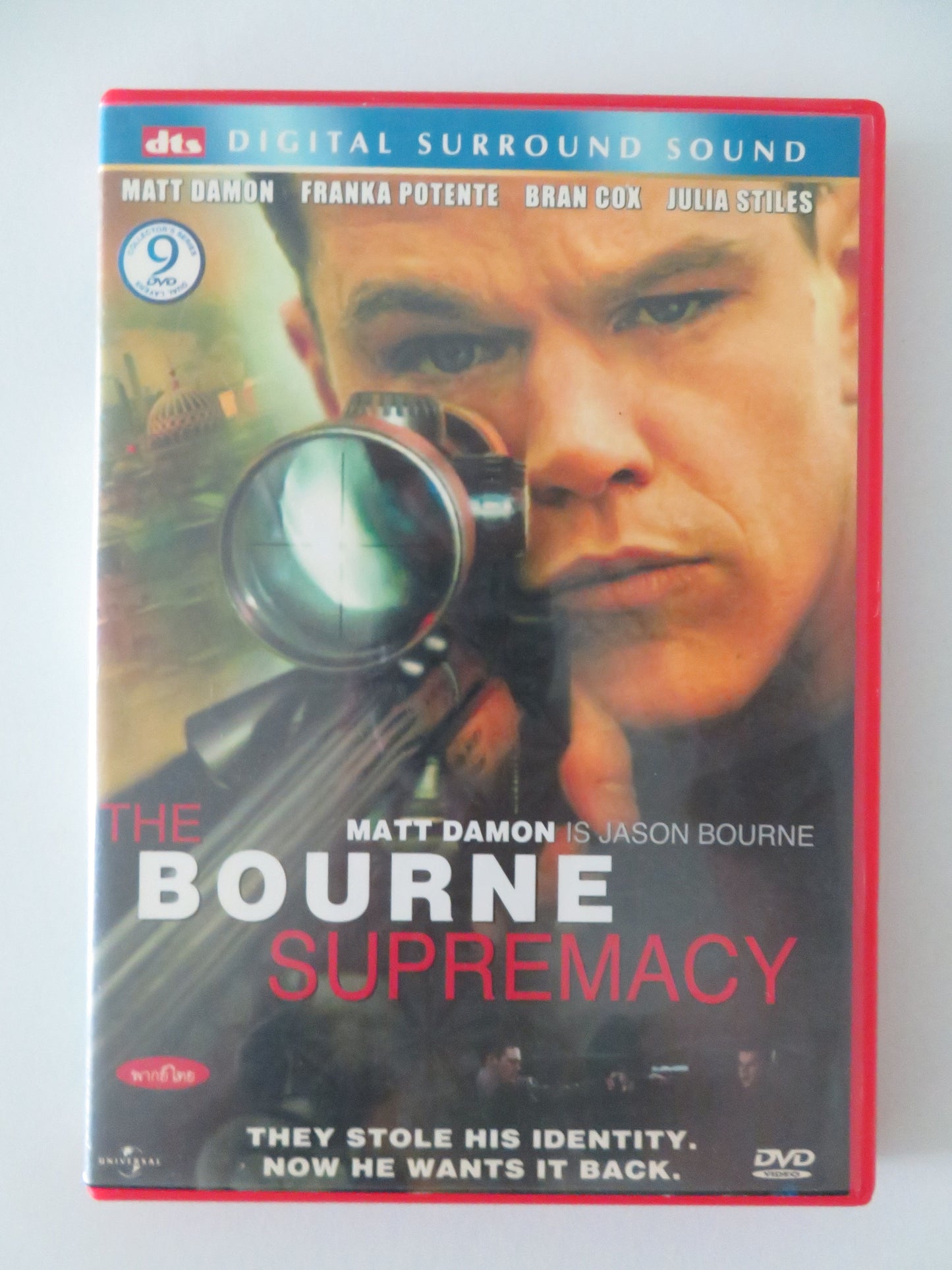 The Bourne Supremacy (DVD) Matt Damon Julia Stiles 2004 Region 3