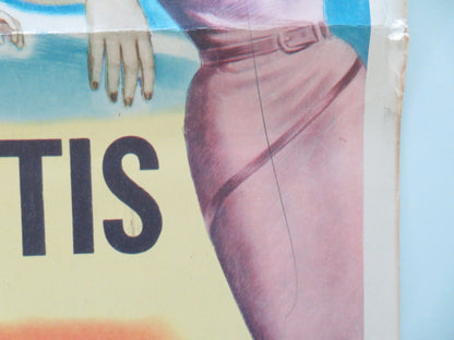 The All American US Insert Poster Tony Curtis Lori Nelson 1953