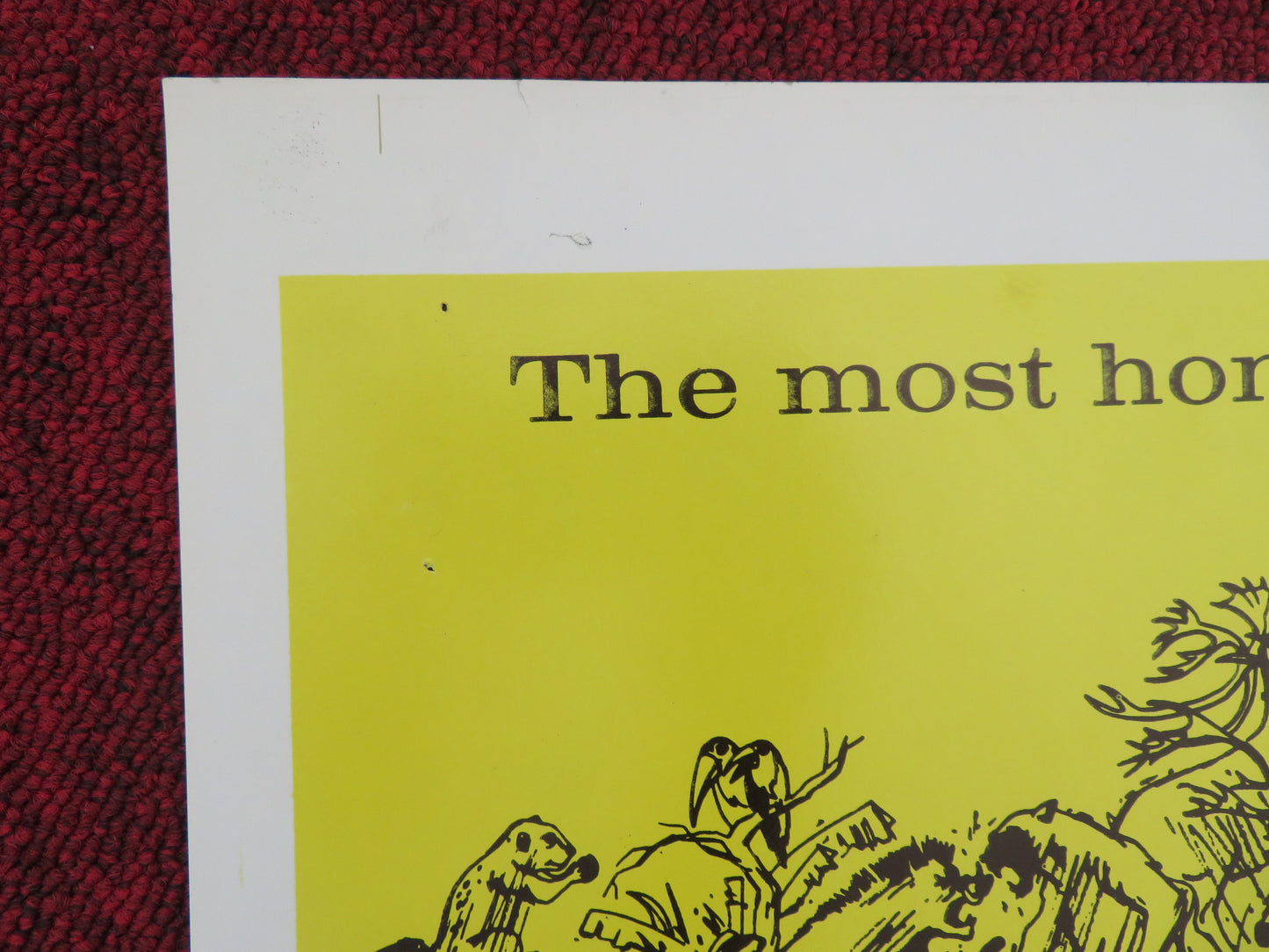 The Living Desert Folded US One Sheet Poster Disney Winston Hibler R1964
