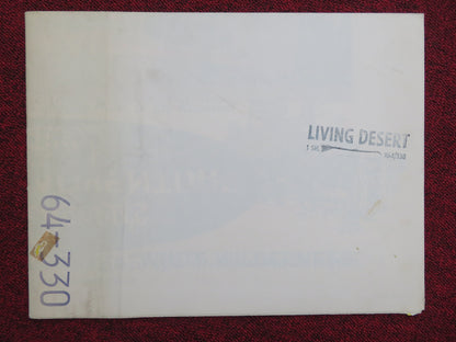 The Living Desert Folded US One Sheet Poster Disney Winston Hibler R1964