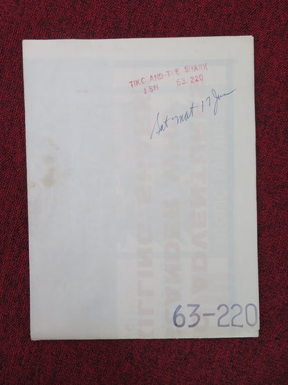Tiko and the Shark Folded US One Sheet Poster Al Kauwe Among 1963