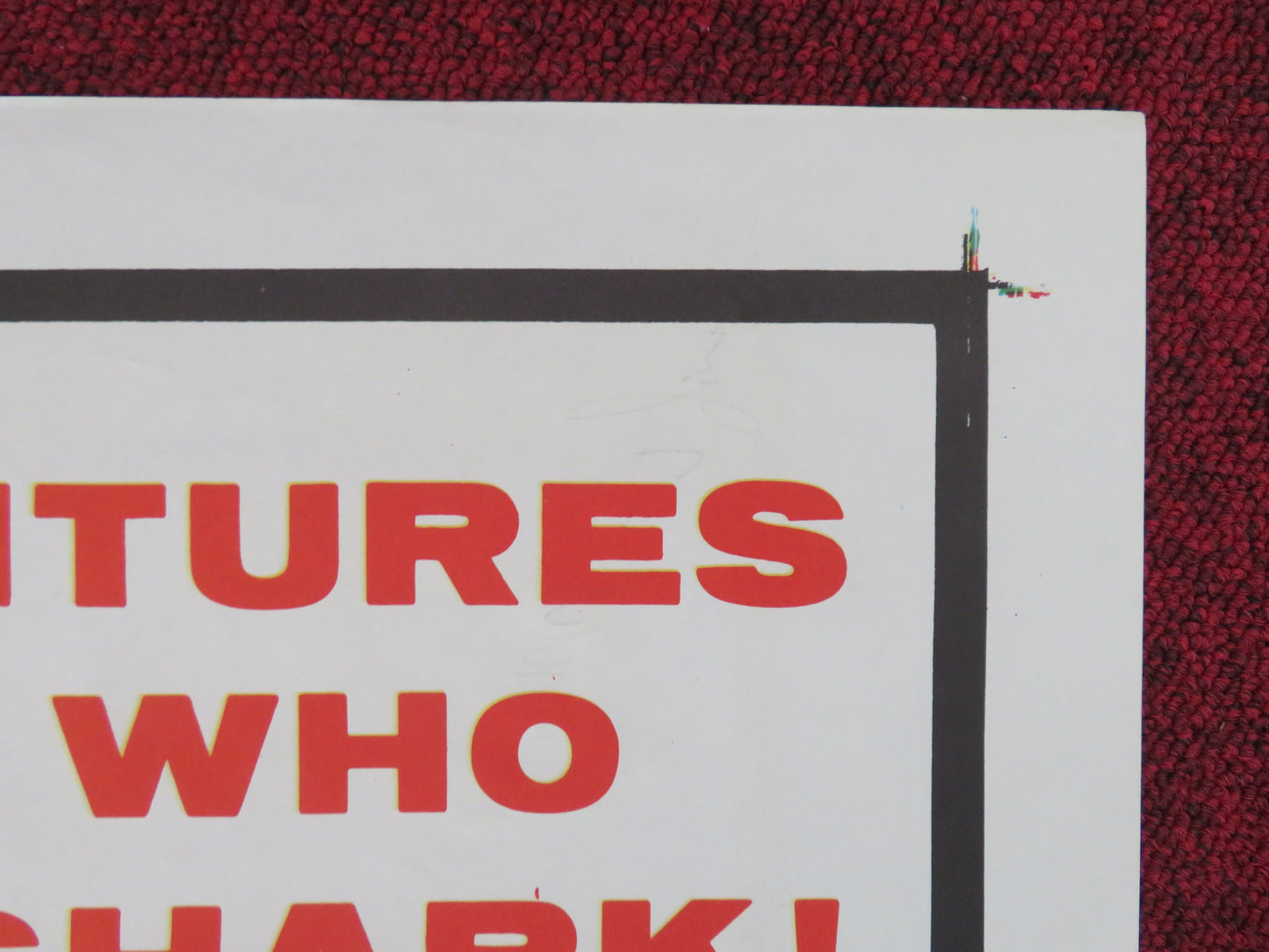 Tiko and the Shark Folded US One Sheet Poster Al Kauwe Among 1963