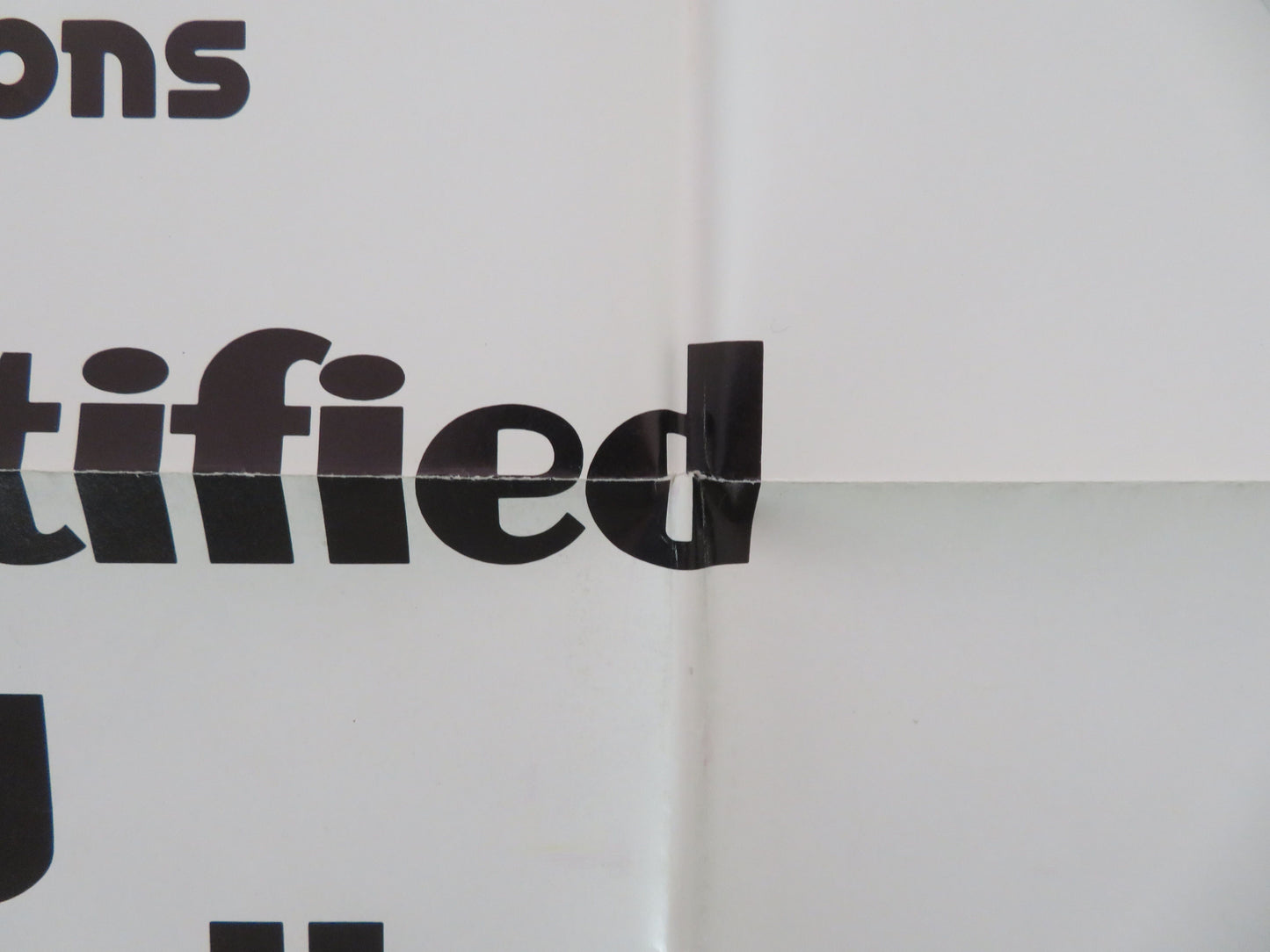 Unidentified Flying Oddball Folded US One Sheet Poster Disney Moody Dale 1979